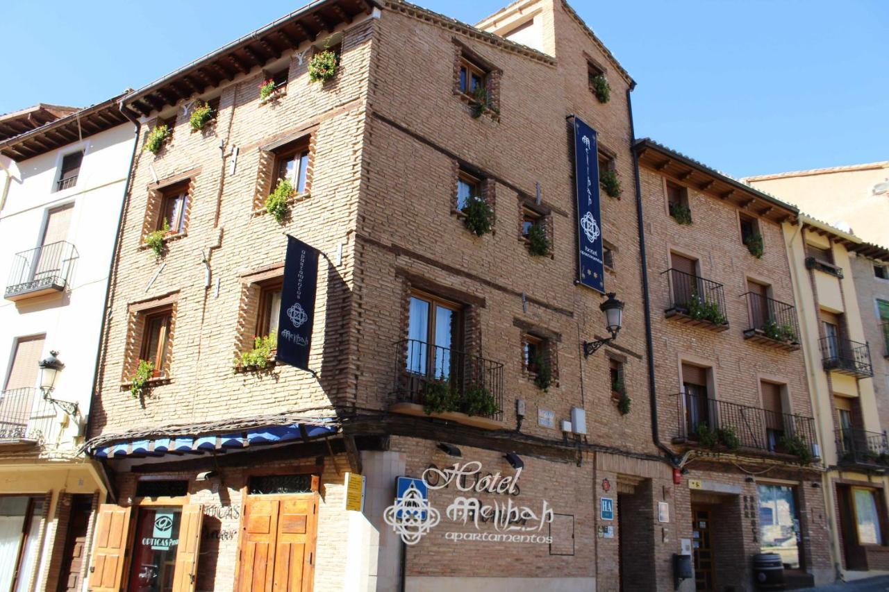 Hotel Apartamentos Melihah Daroca Bagian luar foto