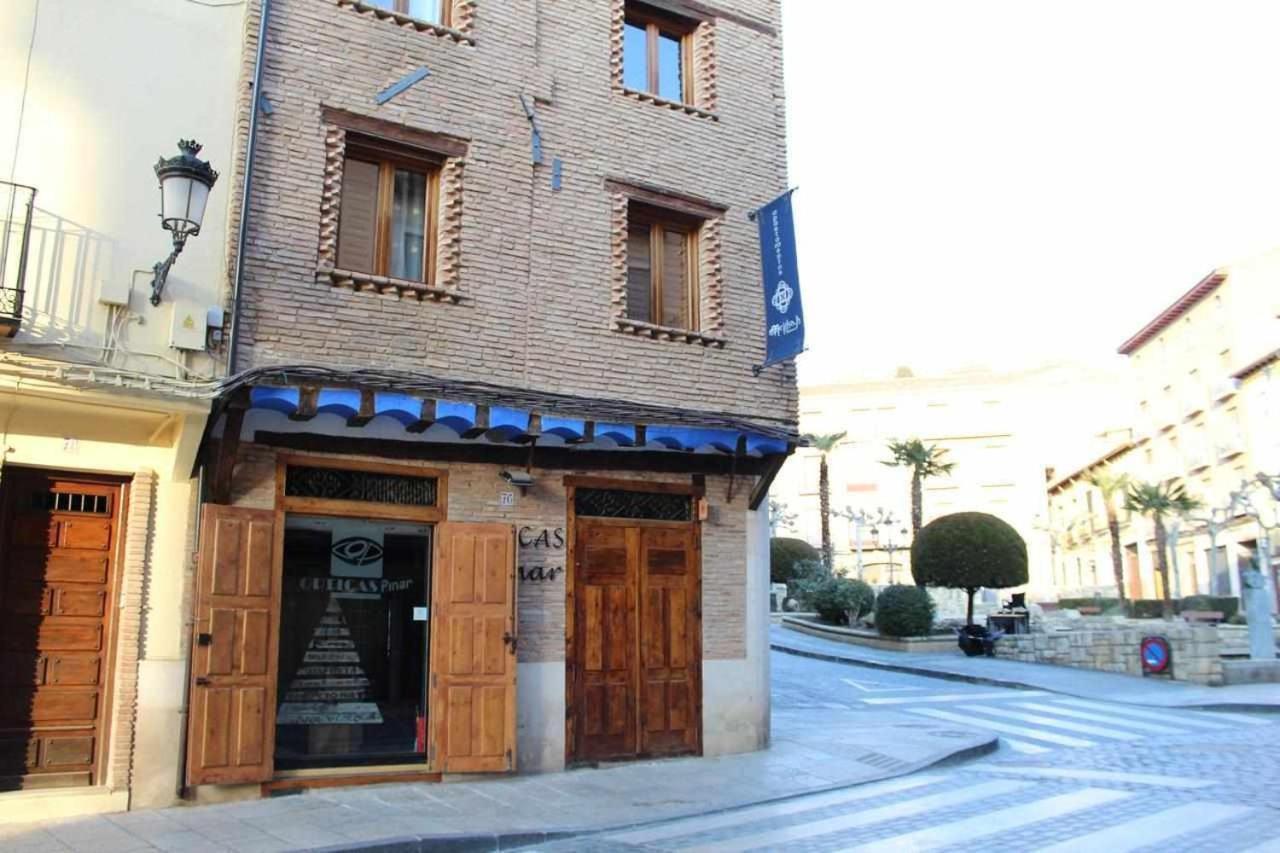 Hotel Apartamentos Melihah Daroca Bagian luar foto