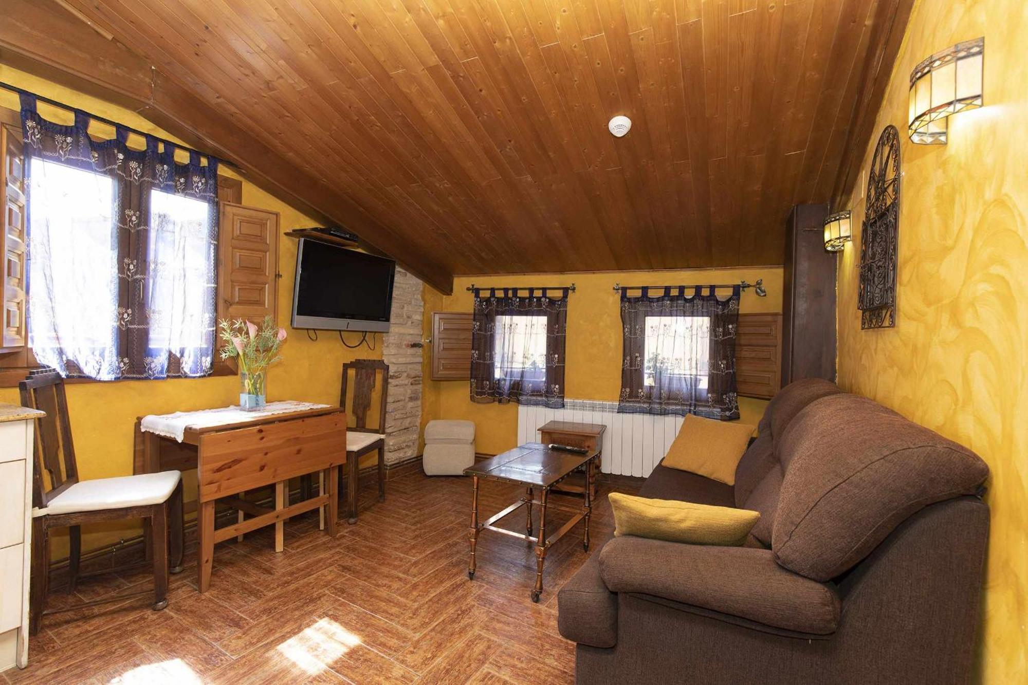 Hotel Apartamentos Melihah Daroca Bagian luar foto